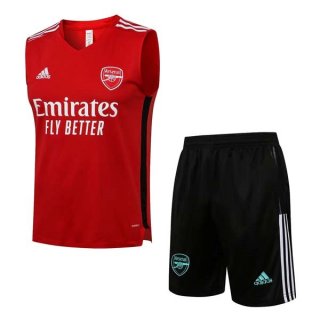 Maglia Arsenal Senza Maniche 2022 Rosso Nero