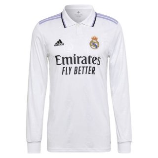 Maglia Real Madrid Home ML 2022 Bianco