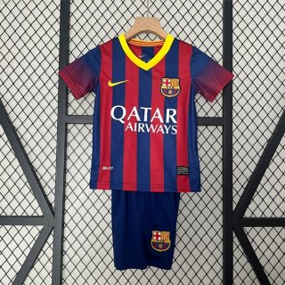 Maglia Barcellona Home Retro Bambino 2013 2014