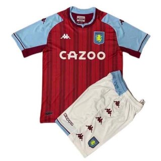 Maglia Aston Villa Home Bambino 2021/22