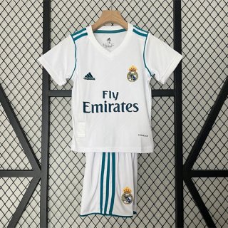 Maglia Real Madrid Home Retro Bambino 2017 2018