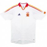 Thailandia Maglia Spagna Away Retro 2004 2006 Bianco