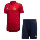 Maglia Spagna Home Bambino 2020 Rosso