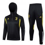 Felpa Cappuccio Juventus 2024 Nero