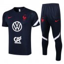 Maglia Formazione Francia Ensemble Complet 2022 Blu