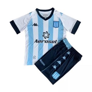 Maglia Racing Club Home Bambino 2021/22 Blu Bianco