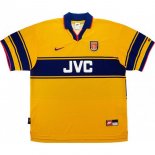 Thailandia Maglia Arsenal Away Retro 1997 1999 Giallo