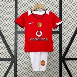 Maglia Manchester United Home Bambino Retro 2005 2006