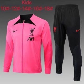 Bambino Giacca Liverpool 2023 Rosa