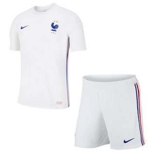 Maglia Francia Away Bambino 2020 Bianco