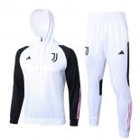 Felpa Cappuccio Juventus 2024 Bianco 2