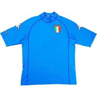 Thailandia Maglia Italy Home Retro 2000 Blu