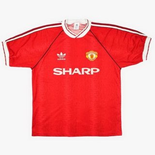 Thailandia Maglia Manchester United Home Retro 1990 1992 Rosso