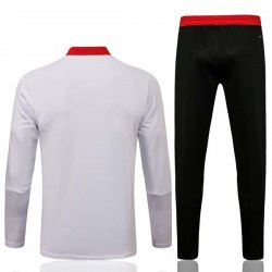 Felpa Allenamento Manchester United 2022 Bianco Nero