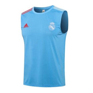 Maglia Real Madrid Senza Maniche 2022 Blu