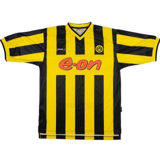 Thailandia Maglia Dortmund Home Retro 2000 Giallo