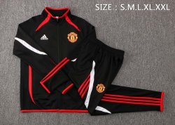 Giacca Manchester United 2022 Nero Rosso Bianco