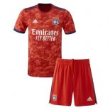 Maglia Lyon Away Bambino 2021/22 Rosso