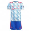 Maglia Manchester United Away Bambino 2021/22