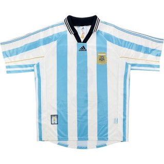 Thailandia Maglia Argentina Home Retro 1998 Blu