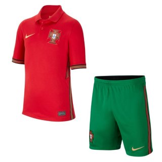 Maglia Portogallo Home Bambino 2020 Rosso