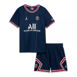 Maglia Paris Saint Germain Home Bambino 2021/22 Blu