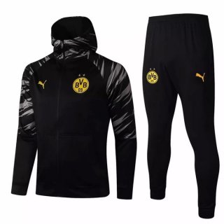 Giacca Cappuccio Dortmund 2021/22 Nero