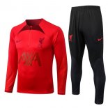 Felpa Allenamento Liverpool 2023 Rosso