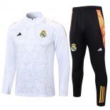 Felpa Allenamento Real Madrid 24/25 Bianco Grigio 3