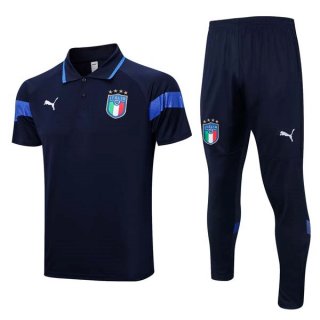 Polo Italia Set Completo 2023/24 Blu 5