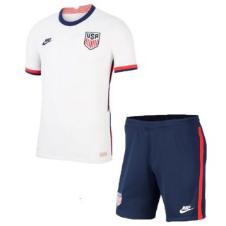 Maglia United States Home Bambino 2020 Bianco