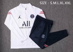 Giacca PSG 2021/22 Bianco Nero