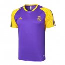 Maglia Formazione Real Madrid 2024/25 Porpora Giallo