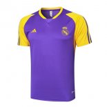 Maglia Formazione Real Madrid 2024/25 Porpora Giallo