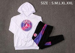 Giacca Cappuccio Paris Saint Germain 2022 Rosso Bianco