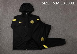 Giacca Cappuccio Chelsea 2022 Nero Giallo