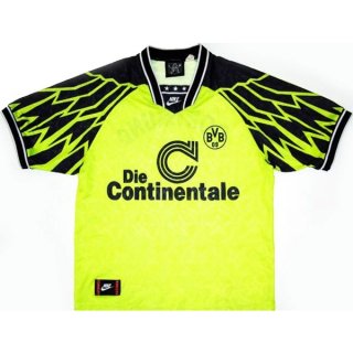 Thailandia Maglia Dortmund Home Retro 1994 1995 Giallo