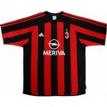 Thailandia Maglia AC Milan Home Retro 2003 2004 Rosso