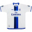 Thailandia Maglia Chelsea Away Retro 2003 2005 Bianco