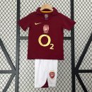 Maglia Arsenal Home Retro Bambino 2005 2006