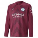 Thailandia Maglia Manchester City Portiere ML 2022/23 Rosso