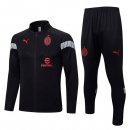 Giacca AC Milan 2022/23 Nero Rosso