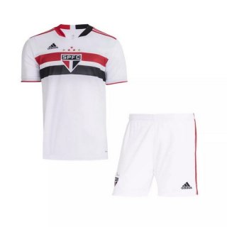 Maglia São Paulo Home Bambino 2021/22 Bianco