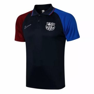 Polo Barcellona 2021/22 Nero Rosso Blu