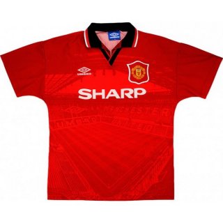 Thailandia Maglia Manchester United Home Retro 1994 1996 Rosso