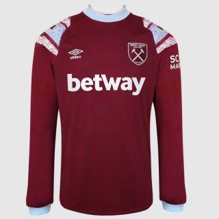 Thailandia Maglia West Ham United Home ML 2022/23