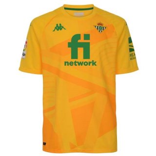 Thailandia Maglia Real Betis Portiere 2021/22 Giallo