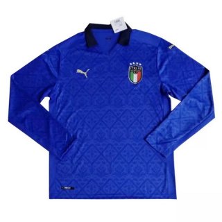 Thailandia Maglia Italia Home ML 2020 Blu