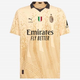 Thailandia Maglia AC Milan 4th 2022/23 Giallo