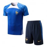 Maglia Formazione Francia Set Completo 2022/23 Blu 2